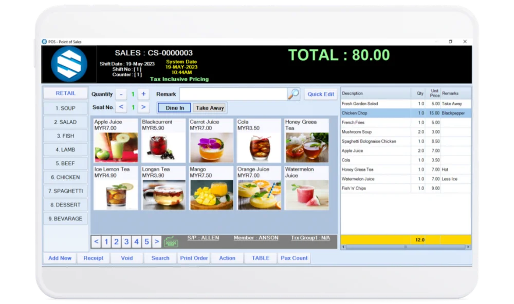 Retail POS Demo